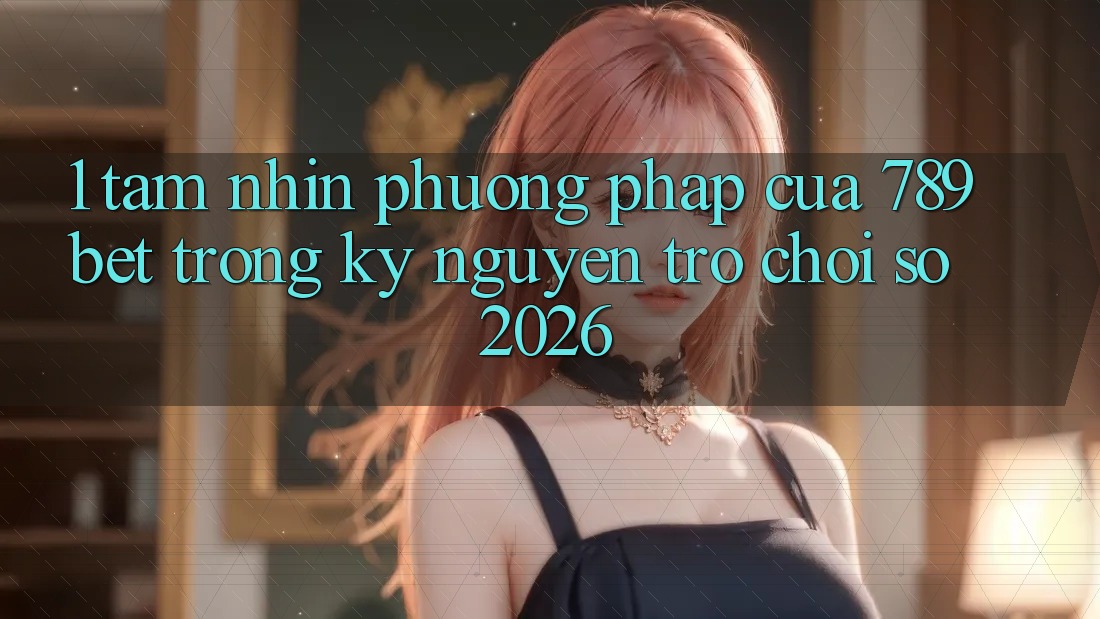 1. Tầm Nhìn Phương pháp Của 789bet Trong Kỷ Nguyên Trò chơi Số 2026