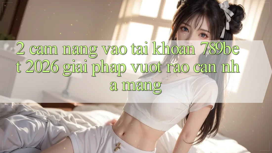 2. Cẩm nang Vào tài khoản 789bet 2026 - Giải Pháp Vượt Rào Cản Nhà Mạng