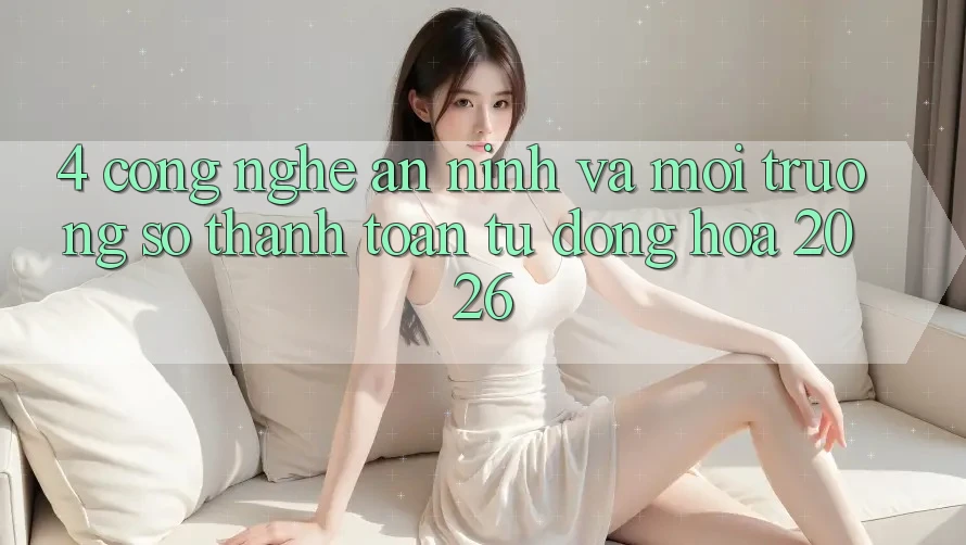 4. Công Nghệ An ninh Và Môi trường số Thanh toán Tự Động Hóa 2026