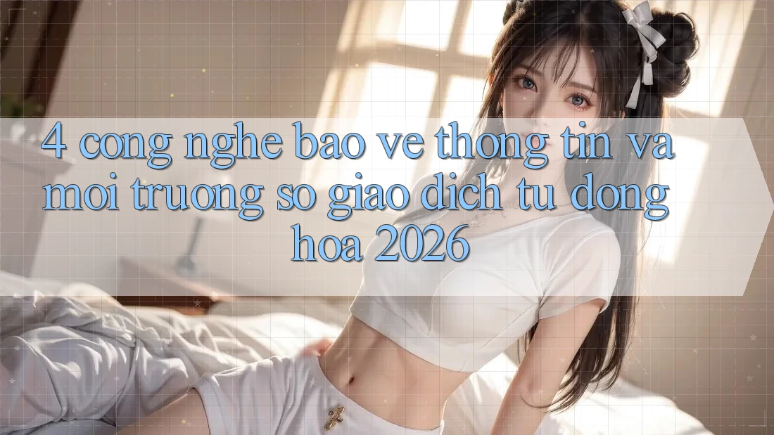 4. Công Nghệ Bảo vệ thông tin Và Môi trường số Giao Dịch Tự Động Hóa 2026