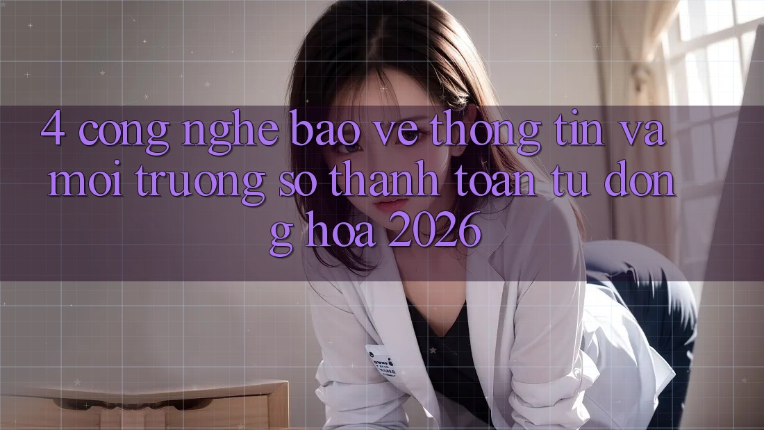 4. Công Nghệ Bảo vệ thông tin Và Môi trường số Thanh toán Tự Động Hóa 2026