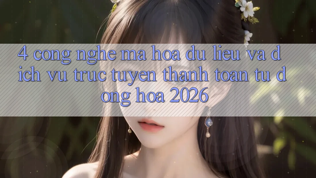 4. Công Nghệ Mã hóa dữ liệu Và Dịch vụ trực tuyến Thanh toán Tự Động Hóa 2026