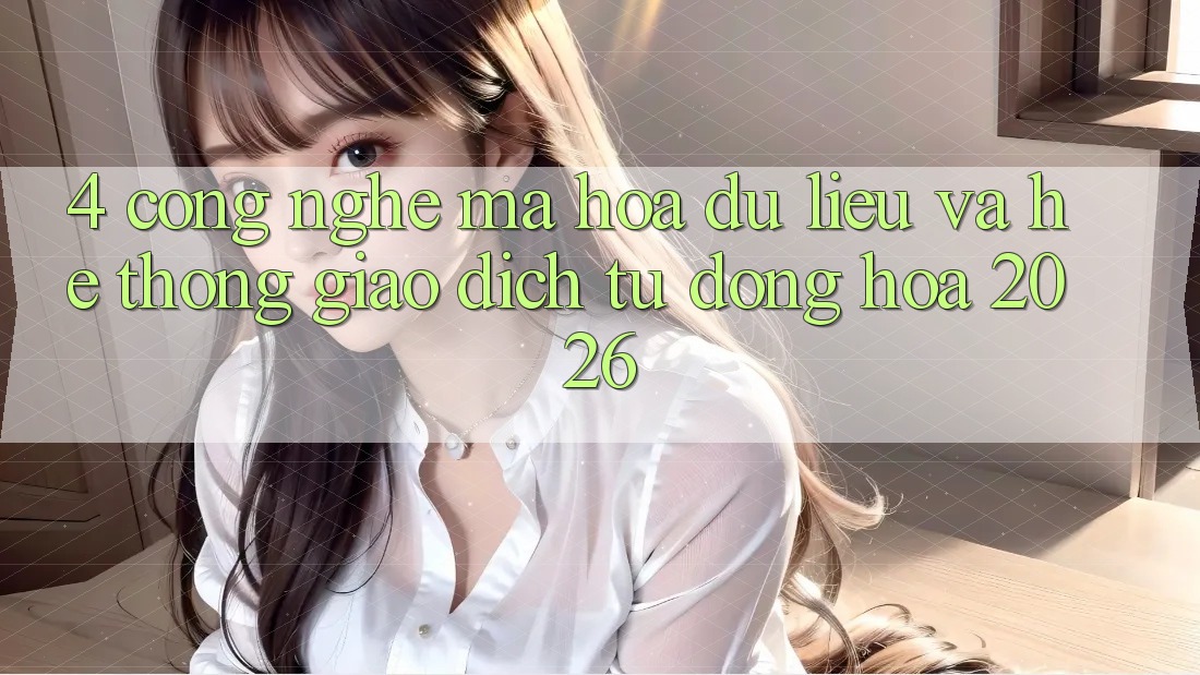 4. Công Nghệ Mã hóa dữ liệu Và Hệ Thống Giao Dịch Tự Động Hóa 2026