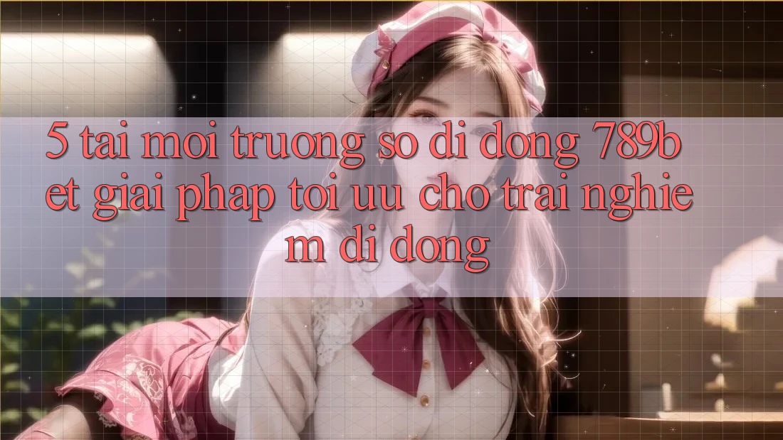5. Tải Môi trường số di động 789bet - Giải Pháp Tối Ưu Cho Trải Nghiệm Di Động