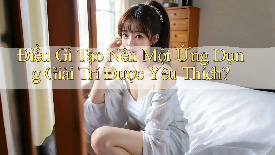 Điều Gì Tạo Nên Một Ứng Dụng Giải Trí Được Yêu Thích?