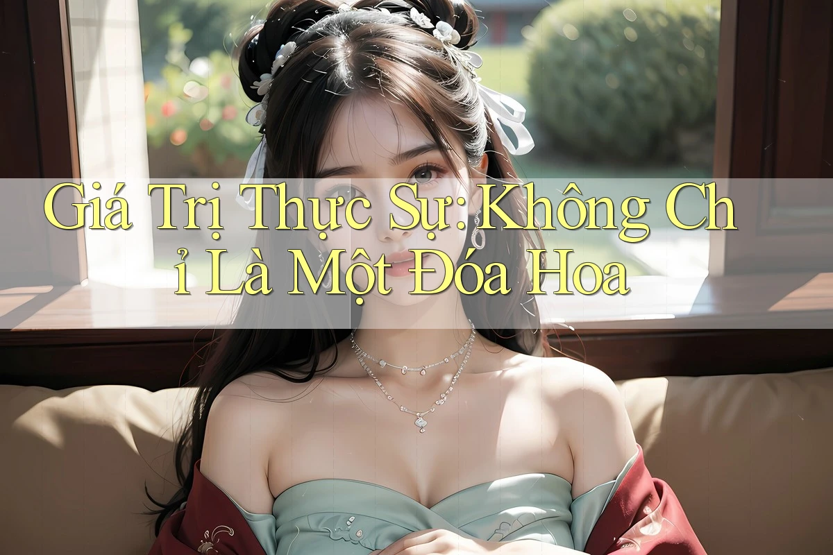 Giá Trị Thực Sự: Không Chỉ Là Một Đóa Hoa