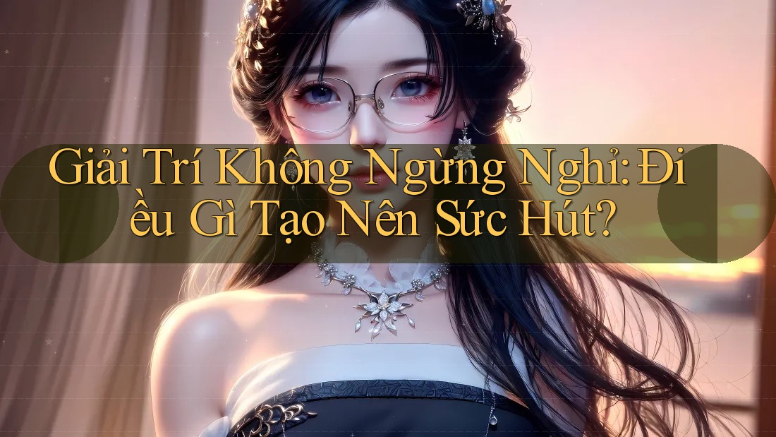 Giải Trí Không Ngừng Nghỉ: Điều Gì Tạo Nên Sức Hút?