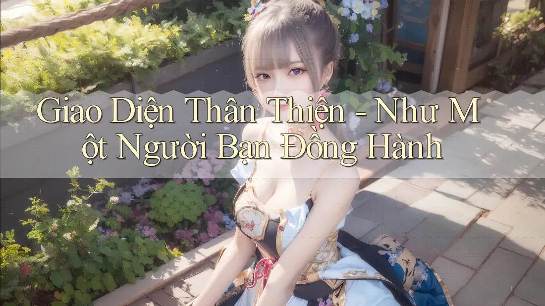 Giao Diện Thân Thiện - Như Một Người Bạn Đồng Hành