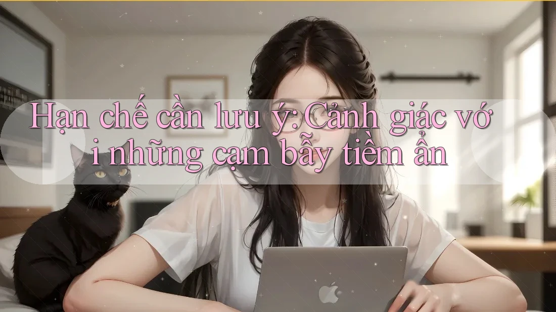 Hạn chế cần lưu ý: Cảnh giác với những cạm bẫy tiềm ẩn