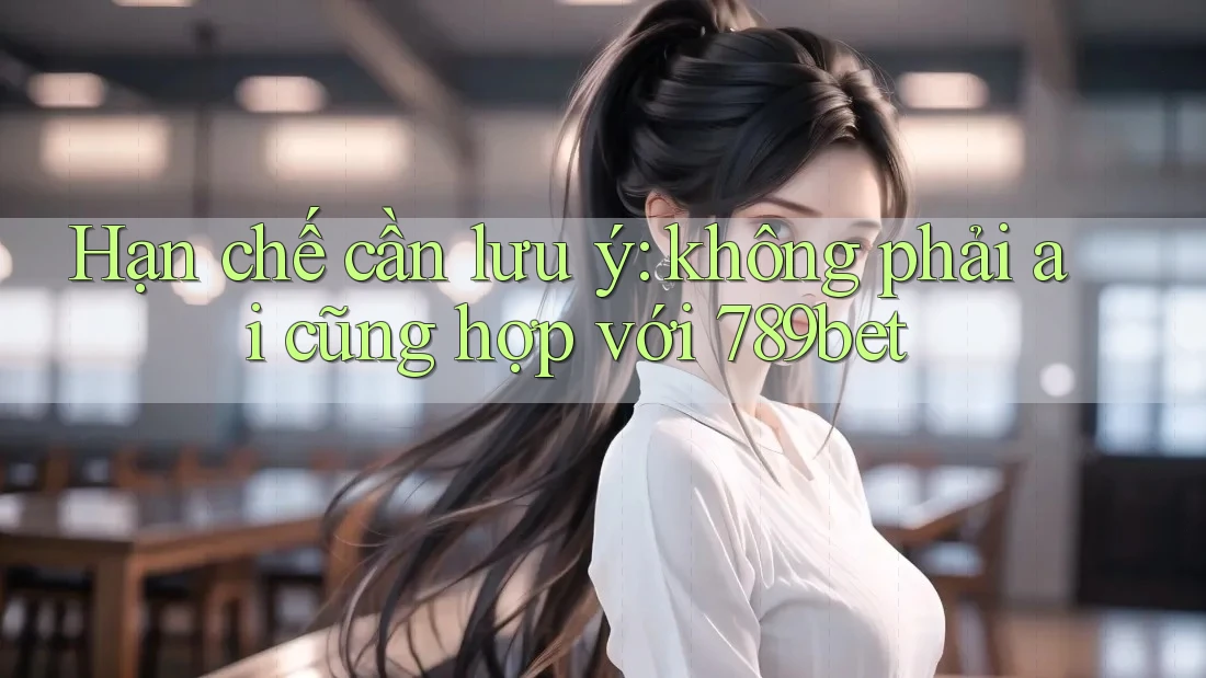 Hạn chế cần lưu ý: không phải ai cũng hợp với 789bet