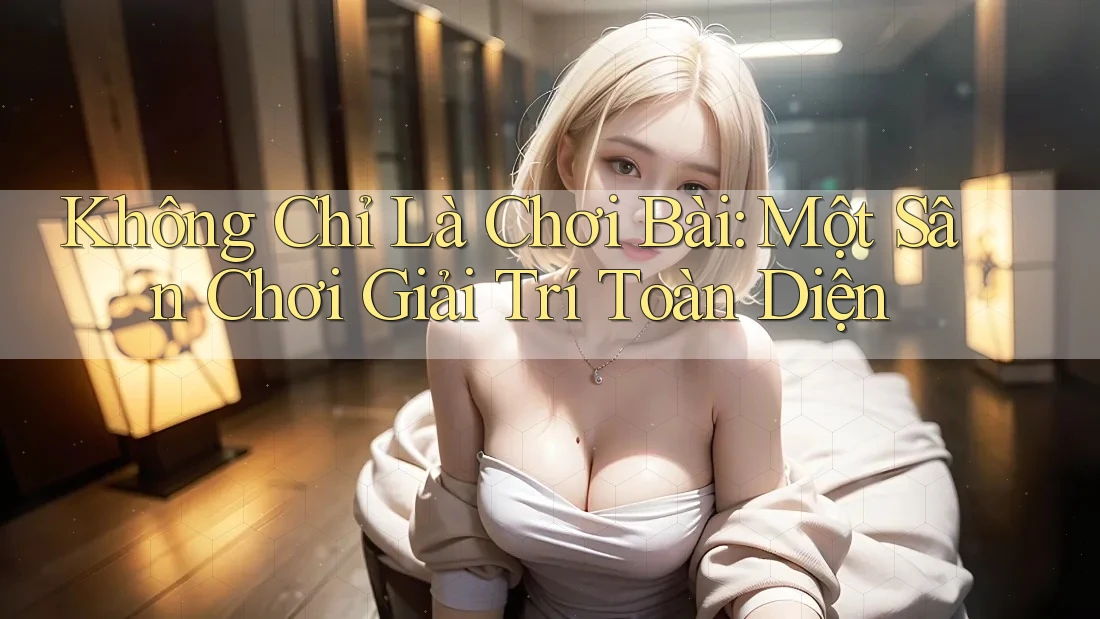 Không Chỉ Là Chơi Bài: Một Sân Chơi Giải Trí Toàn Diện