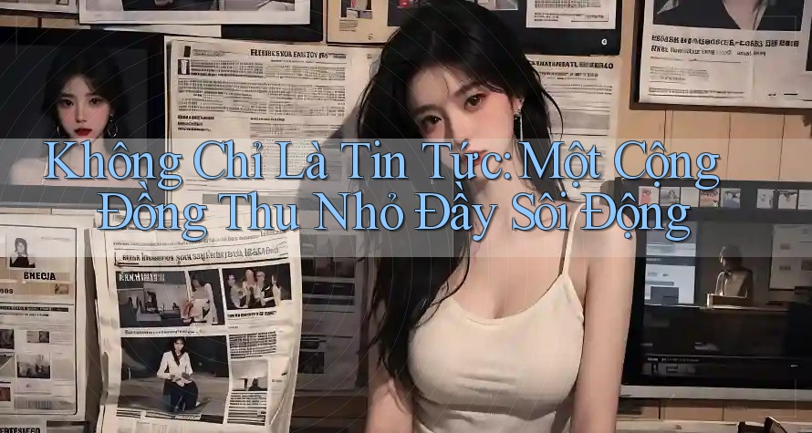 Không Chỉ Là Tin Tức: Một Cộng Đồng Thu Nhỏ Đầy Sôi Động Không Chỉ Là Tin Tức: Một Cộng Đồng Thu Nhỏ Đầy Sôi Động