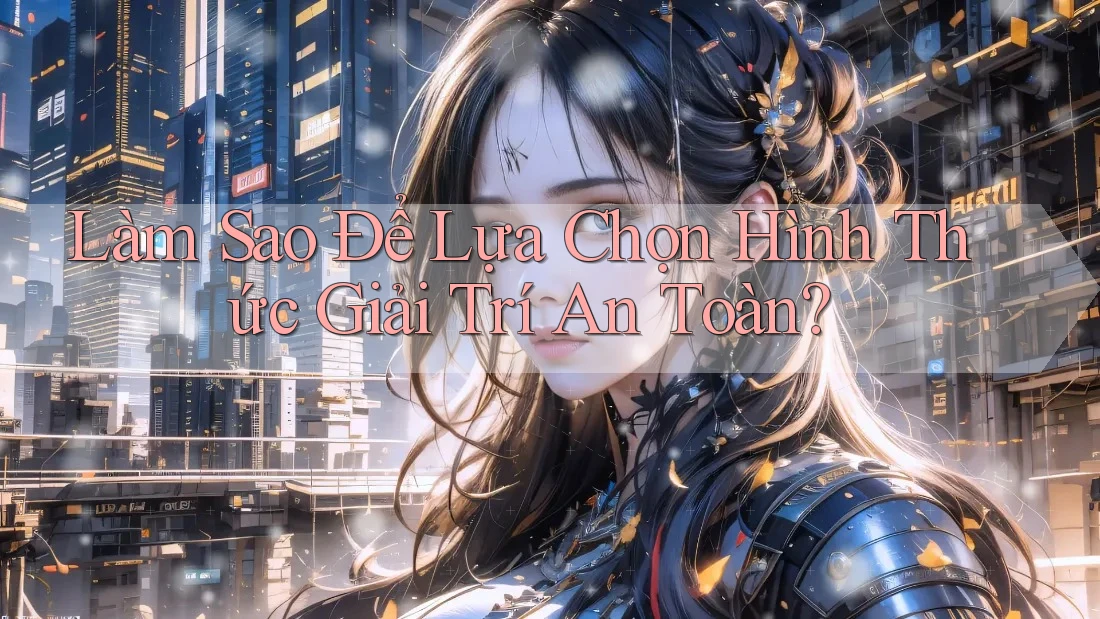 Làm Sao Để Lựa Chọn Hình Thức Giải Trí An Toàn?