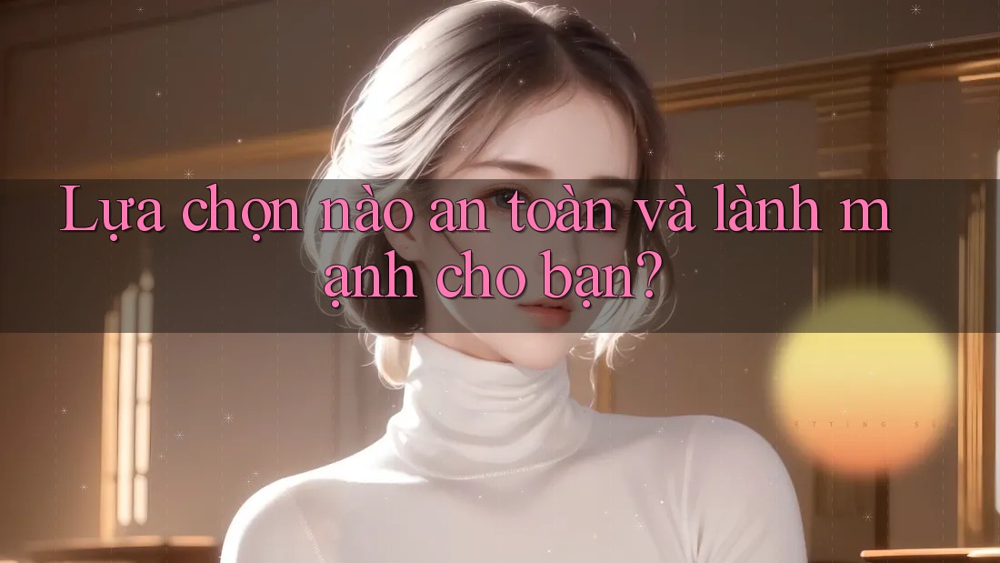 Lựa chọn nào an toàn và lành mạnh cho bạn?