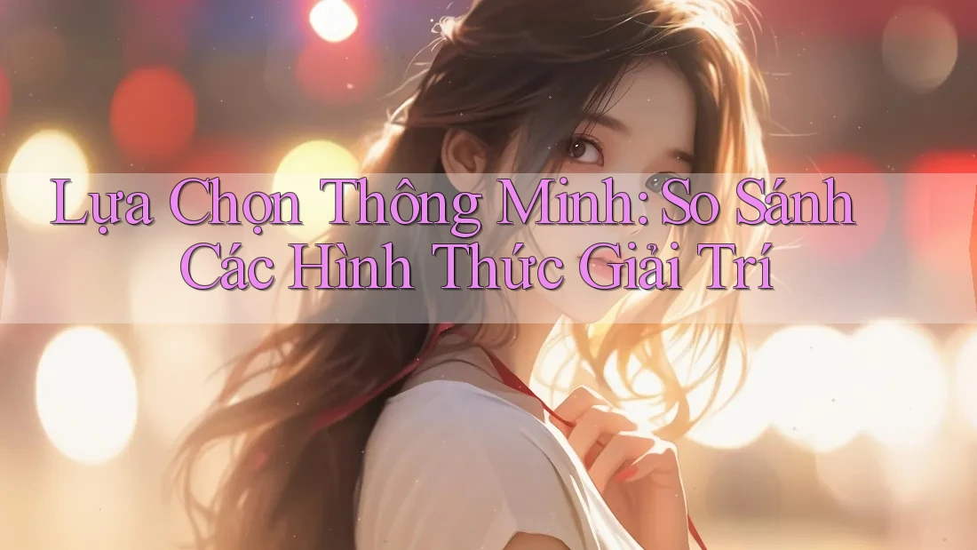 Lựa Chọn Thông Minh: So Sánh Các Hình Thức Giải Trí