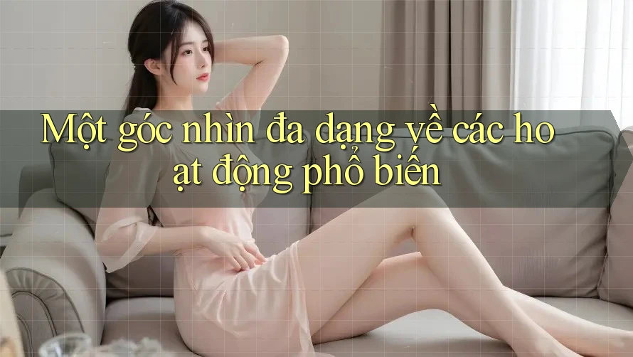 Một góc nhìn đa dạng về các hoạt động phổ biến