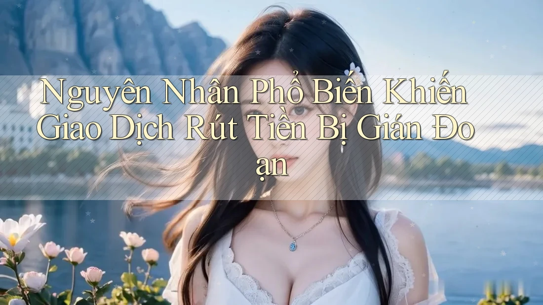 Nguyên Nhân Phổ Biến Khiến Giao Dịch Rút Tiền Bị Gián Đoạn
