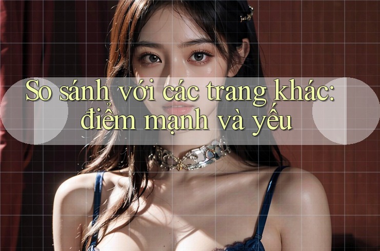 So sánh với các trang khác: điểm mạnh và yếu