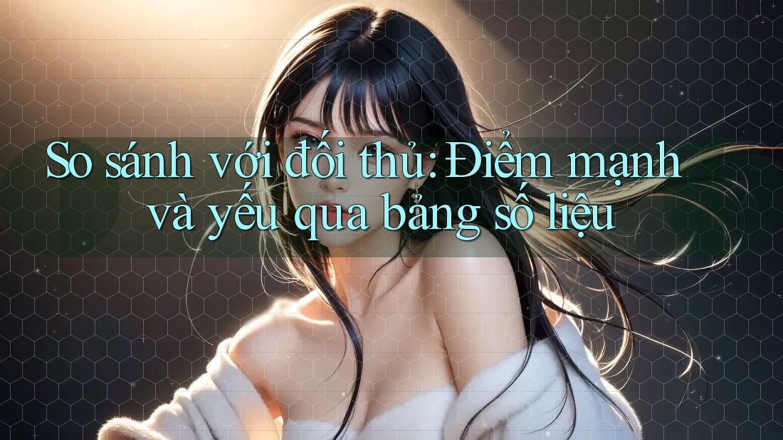 So sánh với đối thủ: Điểm mạnh và yếu qua bảng số liệu