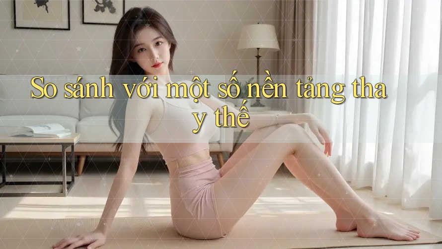 So sánh với một số nền tảng thay thế