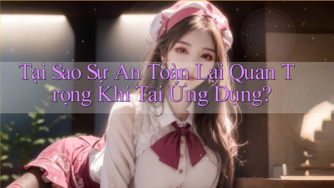 Tại Sao Sự An Toàn Lại Quan Trọng Khi Tải Ứng Dụng?