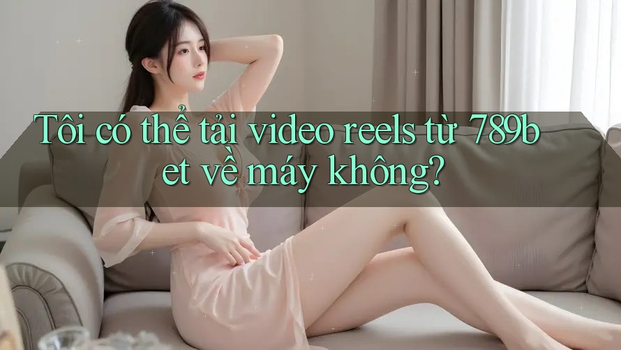 Tôi có thể tải video reels từ 789bet về máy không?
