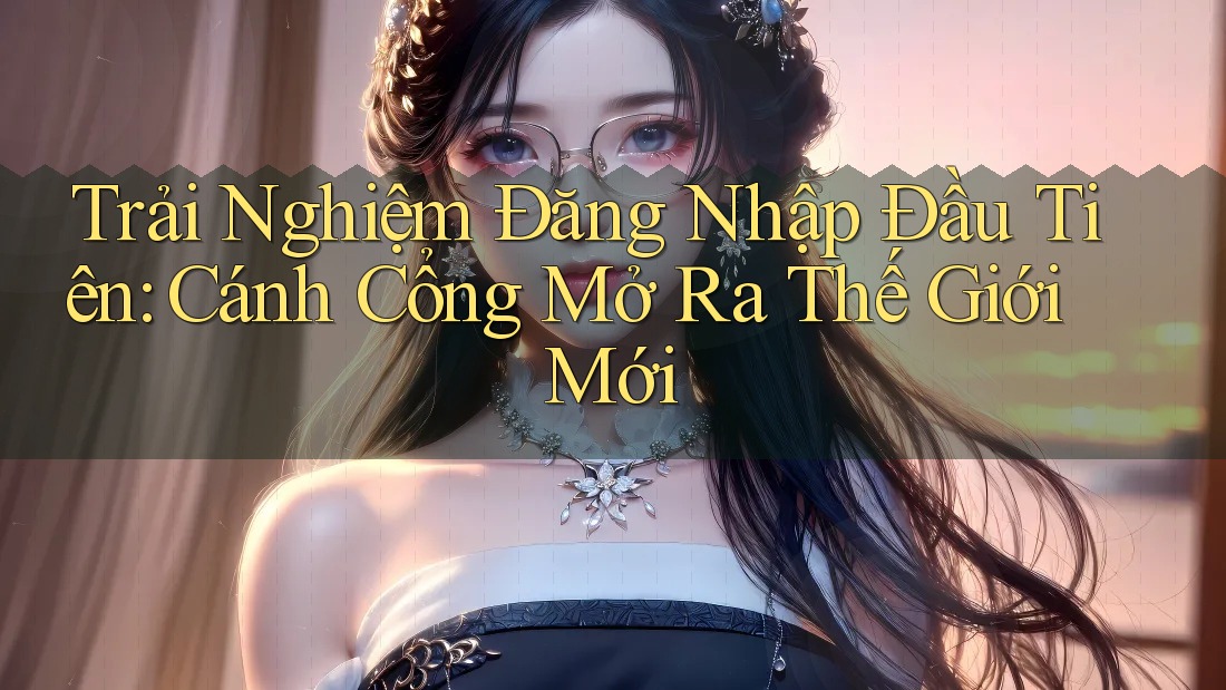 Trải Nghiệm Đăng Nhập Đầu Tiên: Cánh Cổng Mở Ra Thế Giới Mới