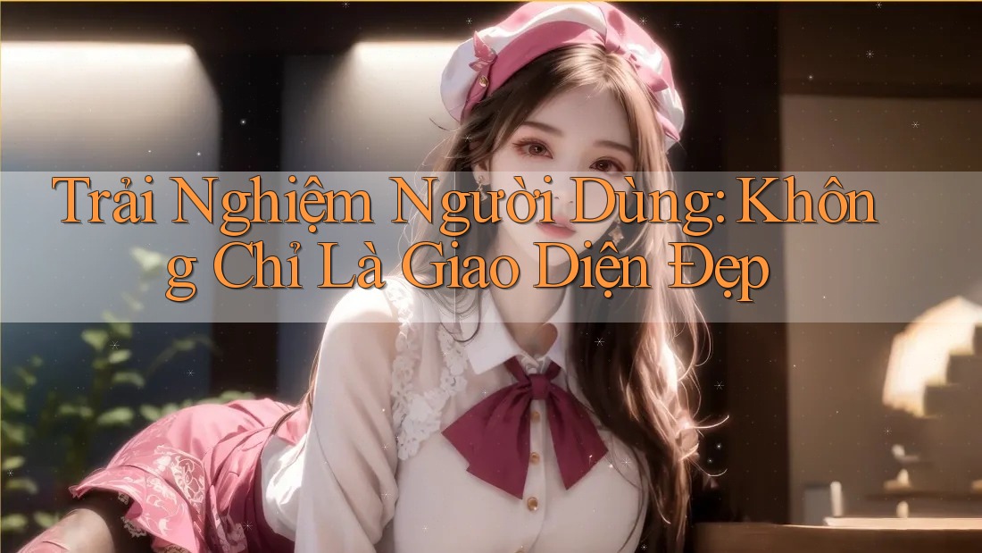 Trải Nghiệm Người Dùng: Không Chỉ Là Giao Diện Đẹp
