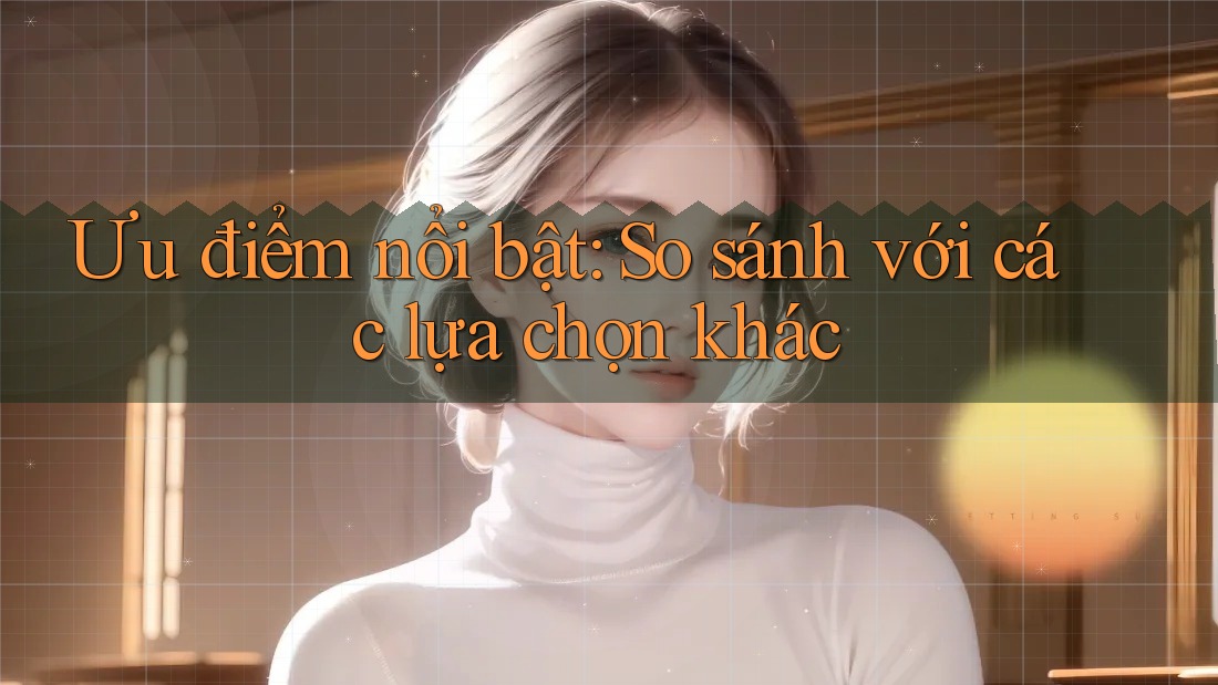 Ưu điểm nổi bật: So sánh với các lựa chọn khác