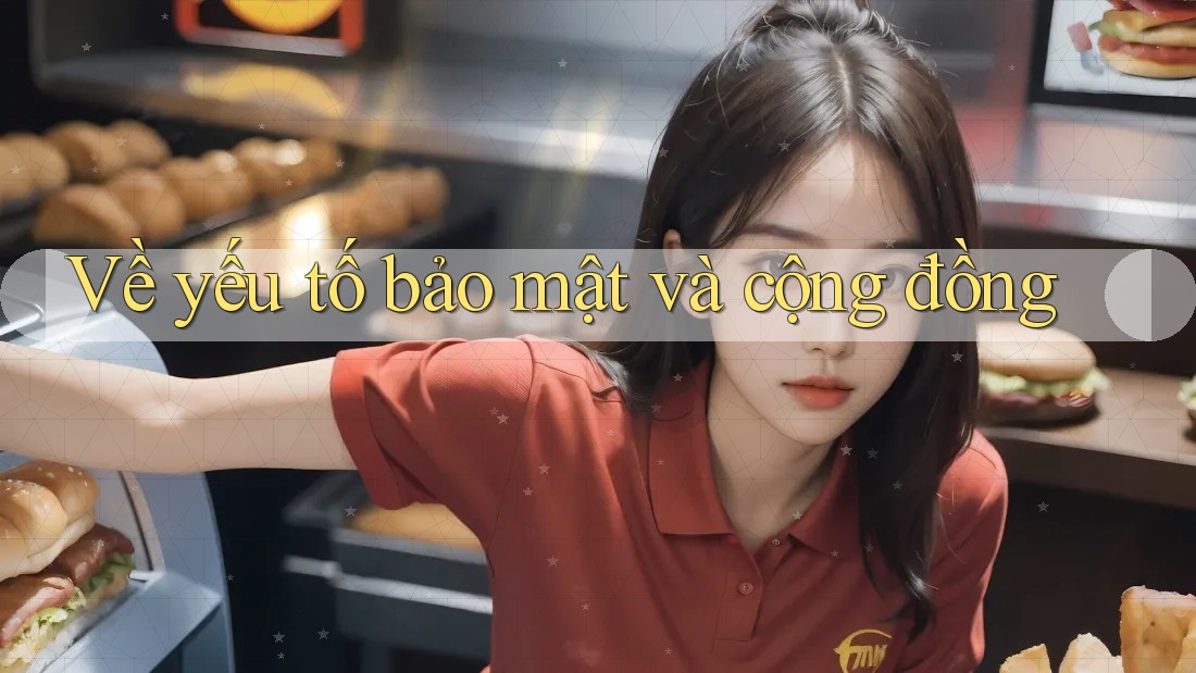 Về yếu tố bảo mật và cộng đồng