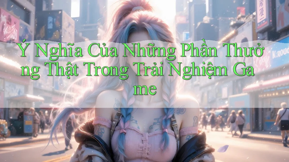 Ý Nghĩa Của Những Phần Thưởng Thật Trong Trải Nghiệm Game Ý Nghĩa Của Những Phần Thưởng Thật Trong Trải Nghiệm Game