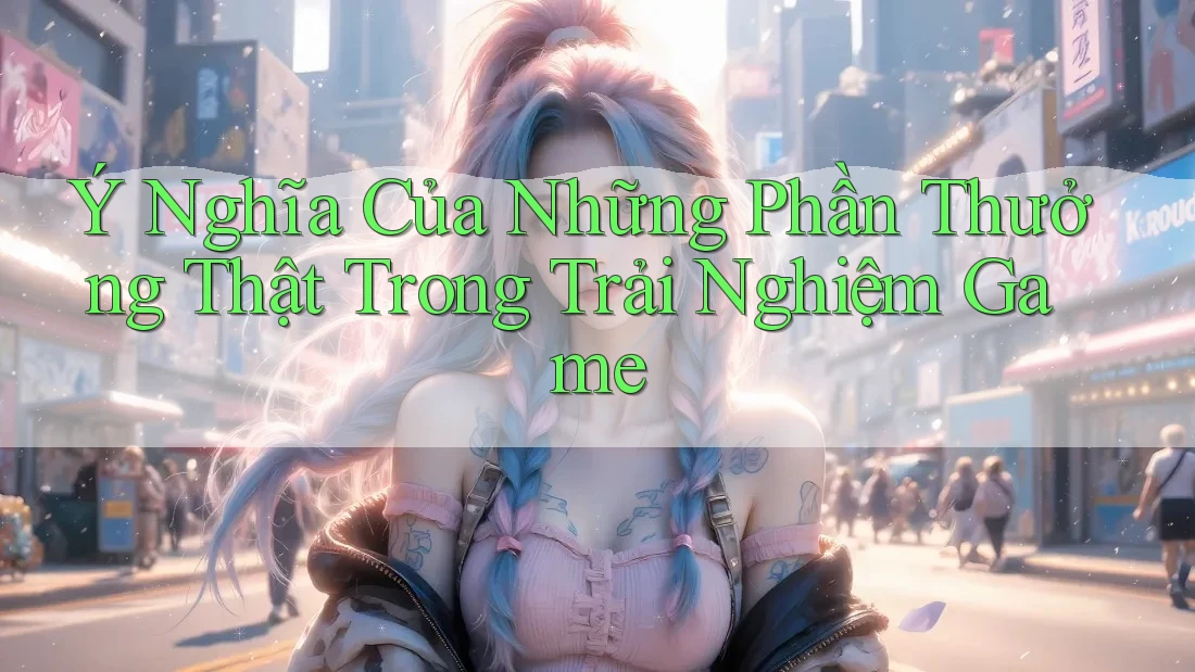 Ý Nghĩa Của Những Phần Thưởng Thật Trong Trải Nghiệm Game